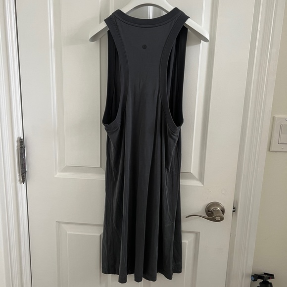 Lululemon Ease of It All Dress (Hemmed) in Graphite Gray 6 - Picture 10 of 10